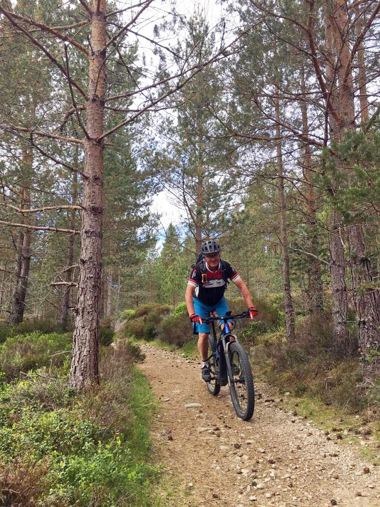 Steve Mountain Biking