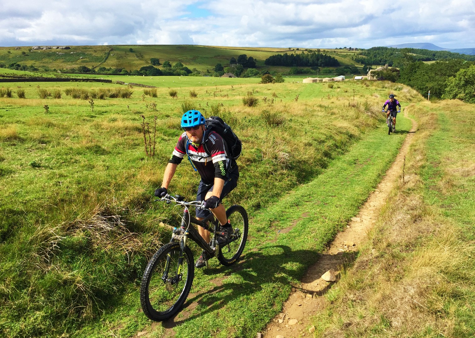 Guided Mountain Bike Weekend Pennine Bridleway UK Saddle Skedaddle