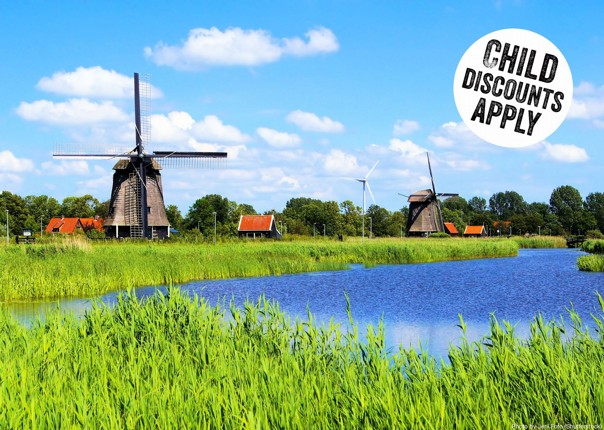Holland - Windmills and Golden Beaches - Bike and Barge Holiday Image