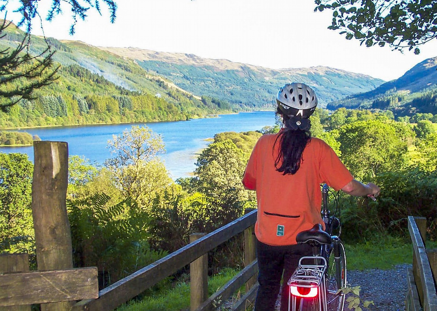 SelfGuided Family Cycling Holiday Lochs and Glens Scotland UK