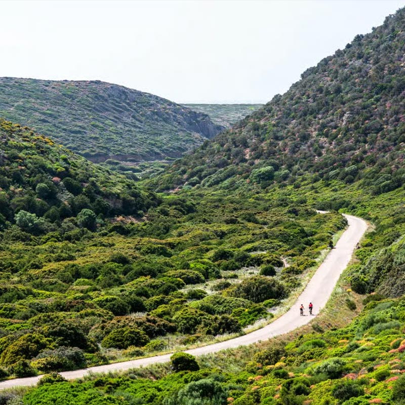 Cycling through Sardinia