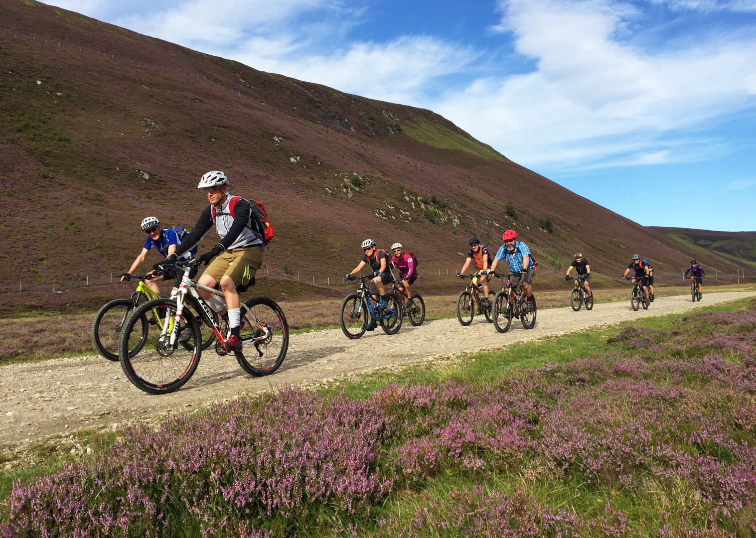 self guided bike tour scotland