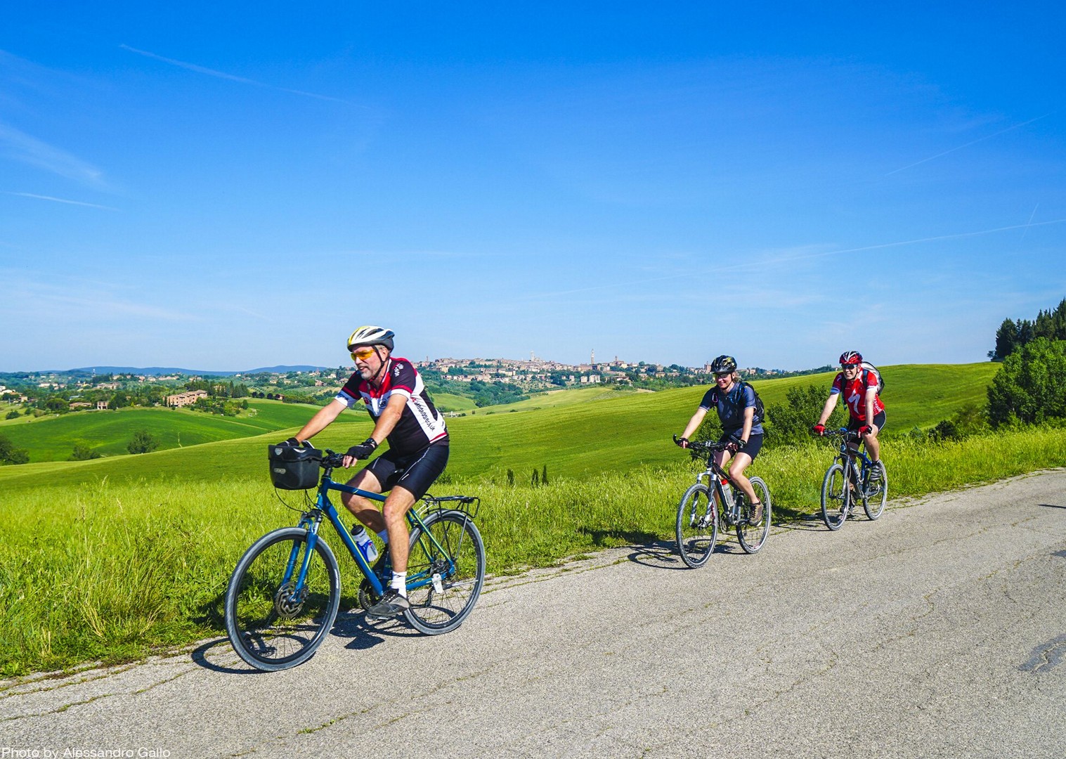 Guided Leisure Cycling Tour A Taste of Tuscany Italy Saddle Skedaddle