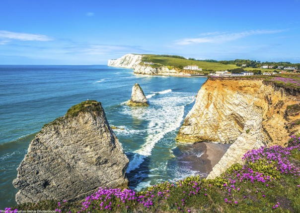UK - Isle of Wight - Freshwater Bay - Self-Guided Leisure Cycling Holiday Image