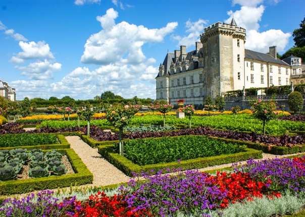 ChÃ¢teau de Villandry gardens, Loire, France.jpg